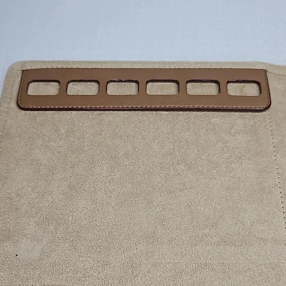 Stella & Dot Pink and Red Leather Jewelry Travel and Display Binder - Picture 6 of 15